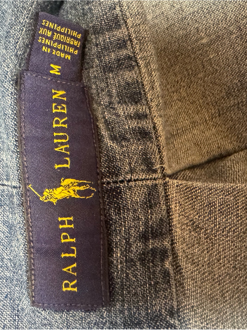 Ralph Lauren Men's Denim Button-Down Shirt - Blue - Picture 4 of 4